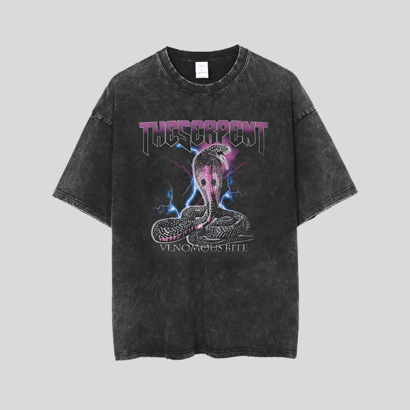 Snake Print T-Shirt
