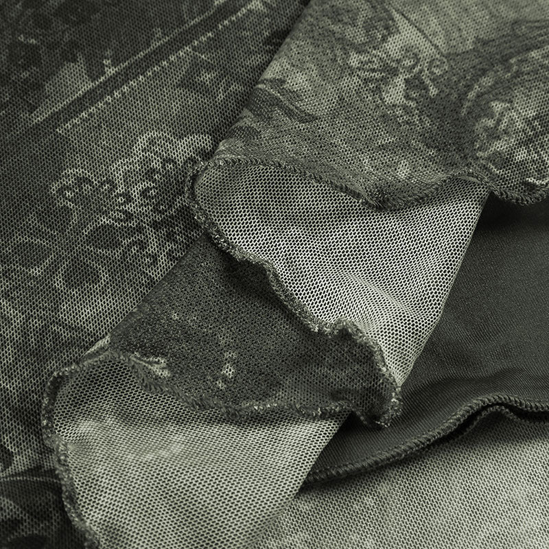 J Floral Belted Maxi Skirt