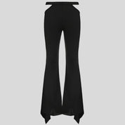 GH Glossy Black Flares