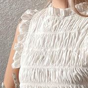 Rustic Ruched Blouse