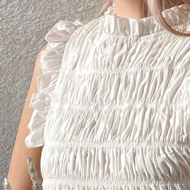 Rustic Ruched Blouse