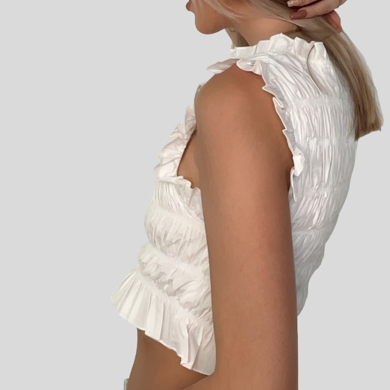Rustic Ruched Blouse