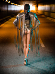 Fringed Wing Shoulder Straps