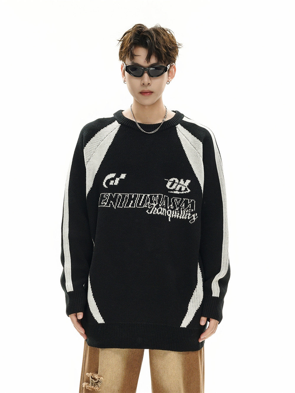 סוודר וינטג' דגם Gom