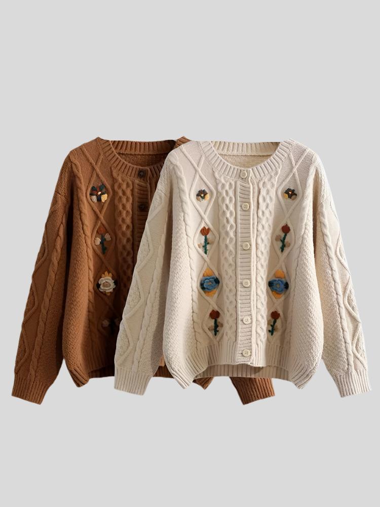 Hello Floral Sweater