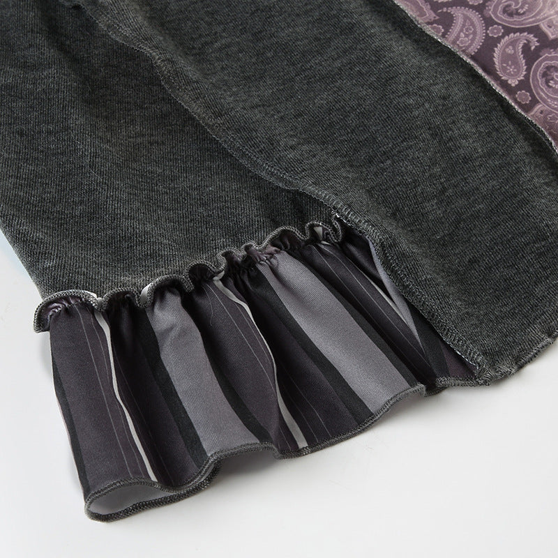 K Tiered Tartan Skirt