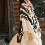 INDI Lightweight Embroidered Poncho