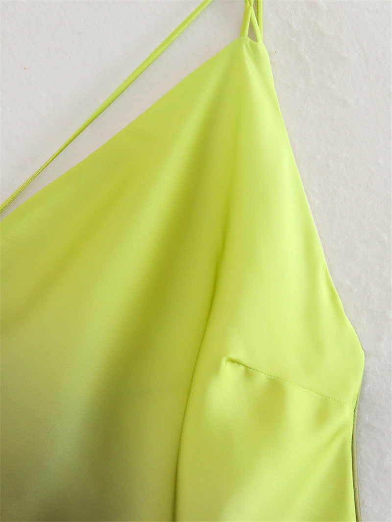NOM Satin Evening Dress