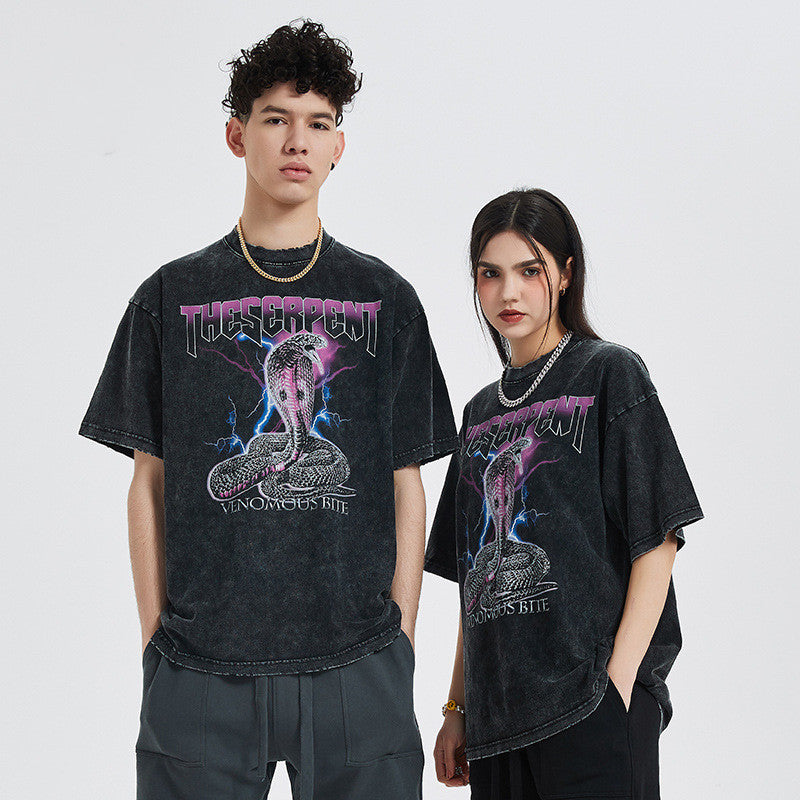 Snake Print T-Shirt