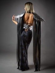 Fringed Wing Shoulder Straps