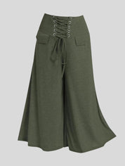 G Comfy Tie Cotton Pants