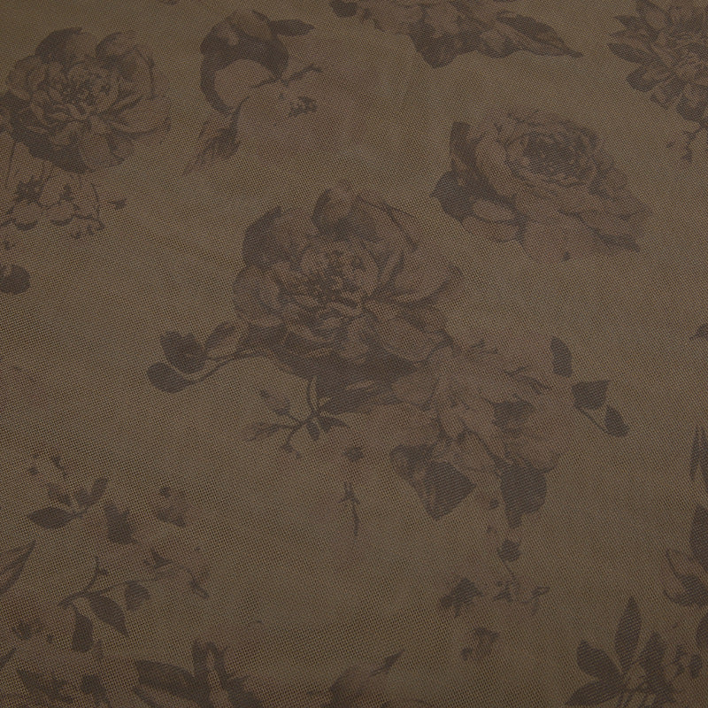 Ho Floral Trim Maxi Skirt