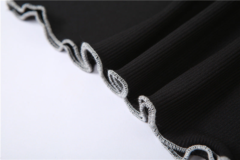 Hok Fitted Black Top