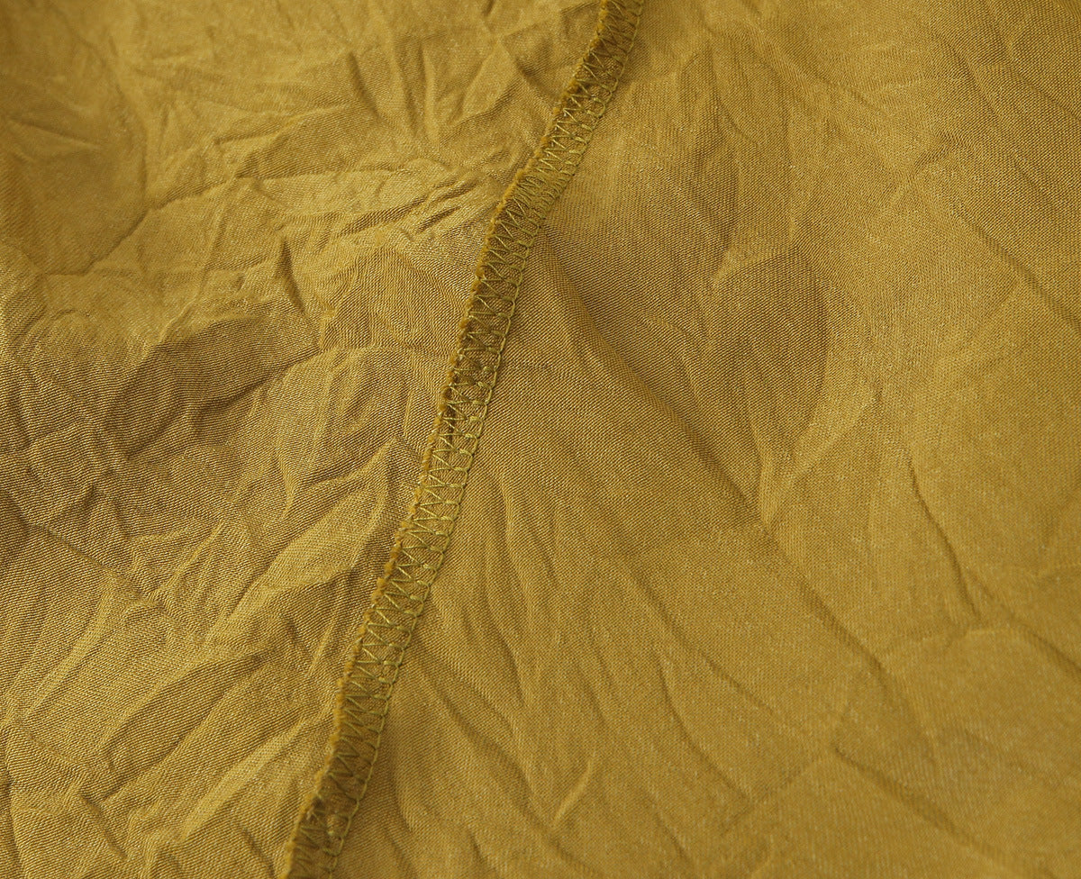 HOK Mustard Satin Dress