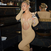 Jenny Long-Sleeve Jumpsuit