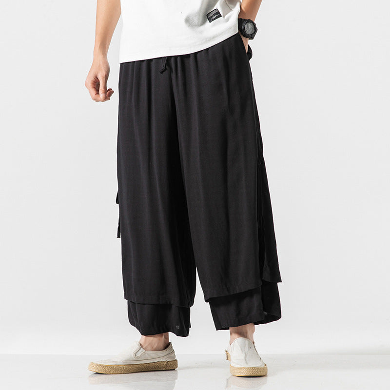 Japanese-Style Cotton Pants