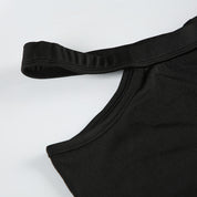 GH Glossy Black Flares