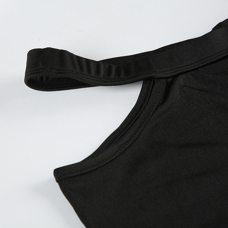 GH Glossy Black Flares