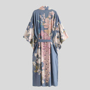 ON Long Traditional Kimono with Floral Print