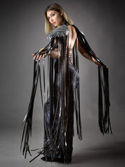 Fringed Wing Shoulder Straps