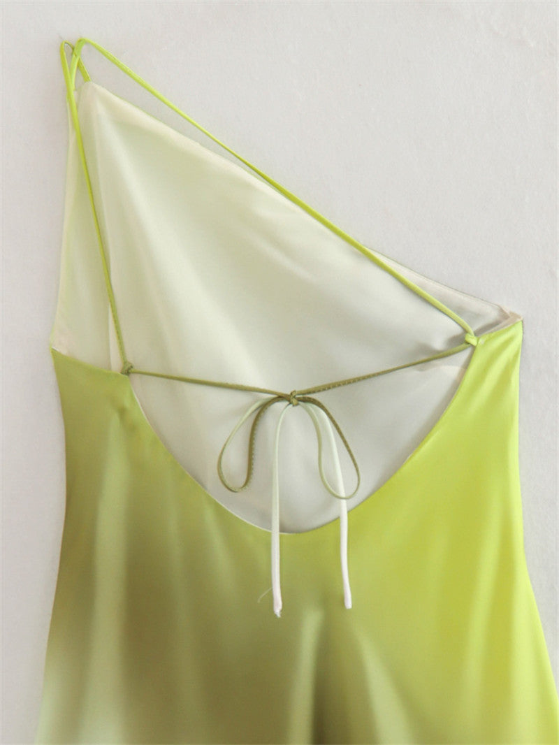 NOM Satin Evening Dress