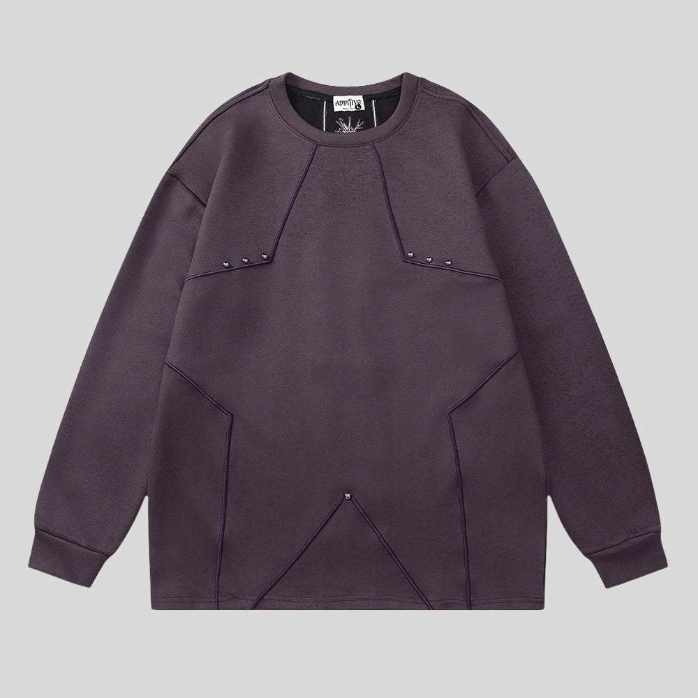 Star-Embroidered Sweatshirt