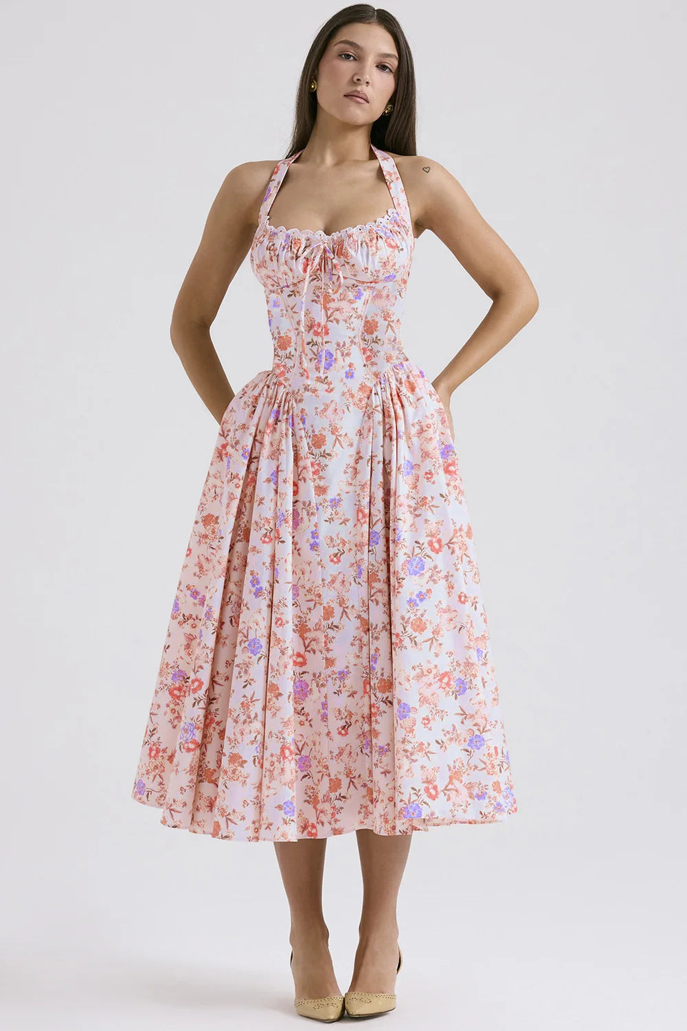 Flora - Country style dress