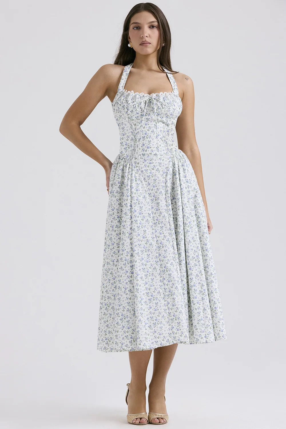 Flora - Country style dress