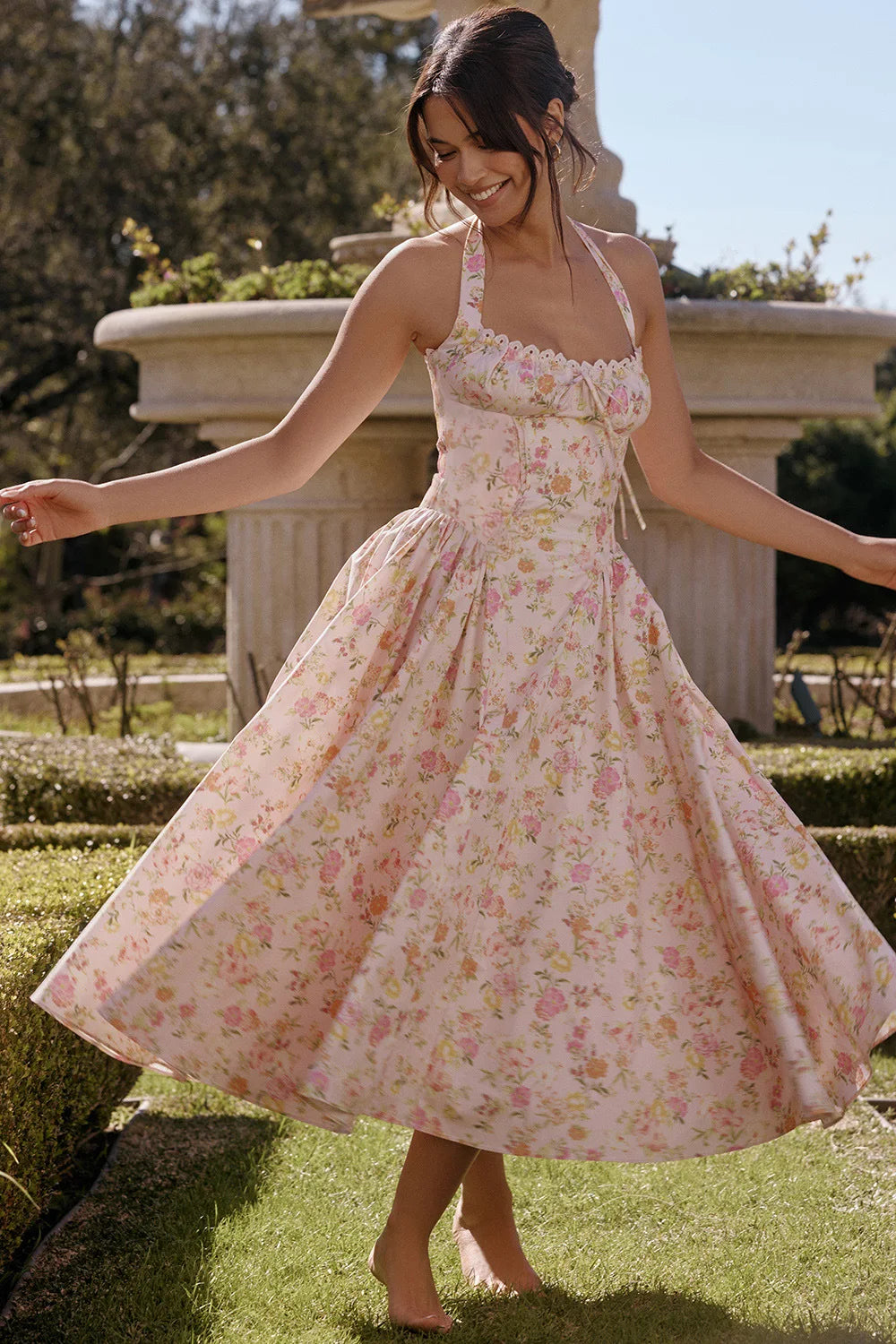 Flora - Country style dress