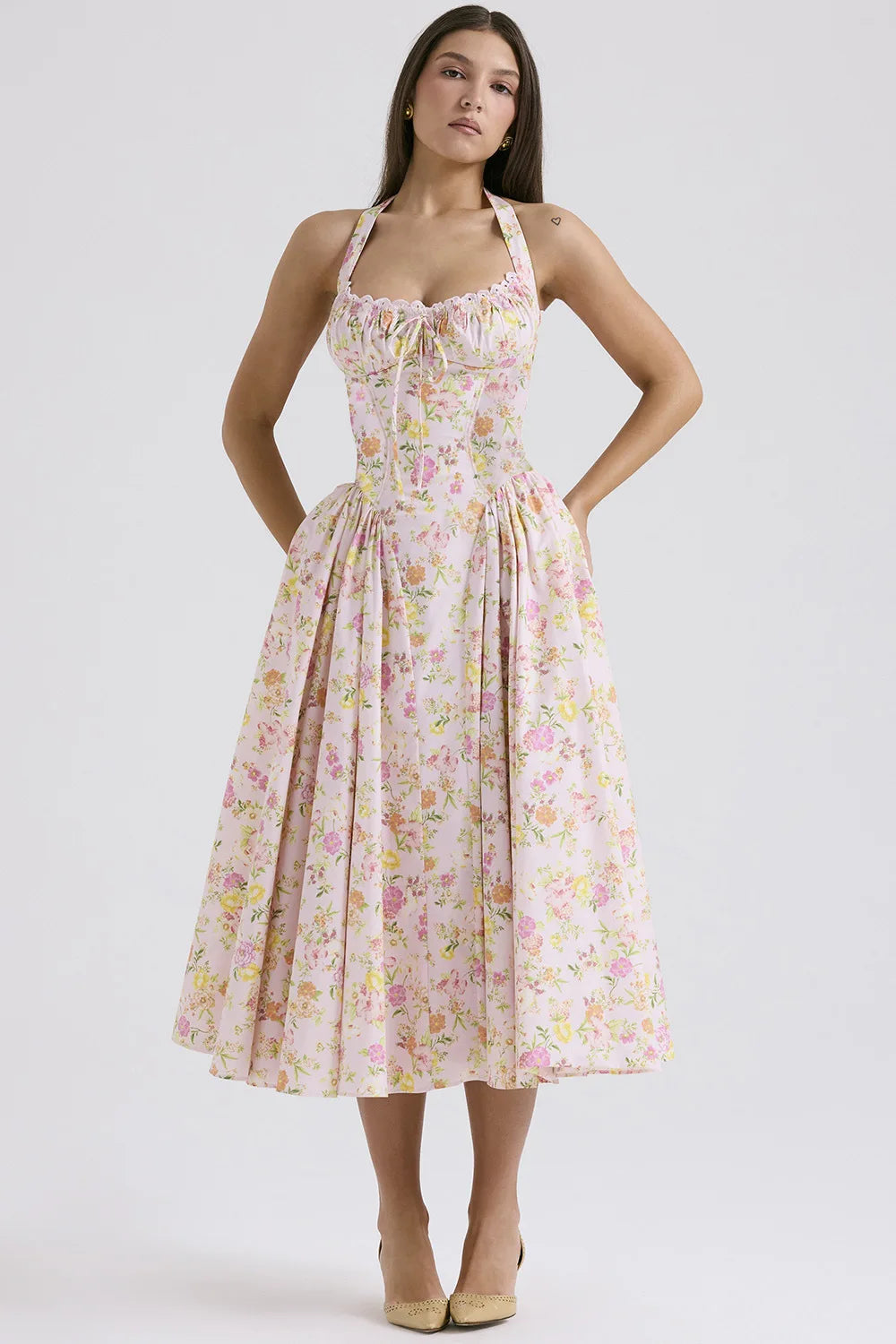 Flora - Country style dress
