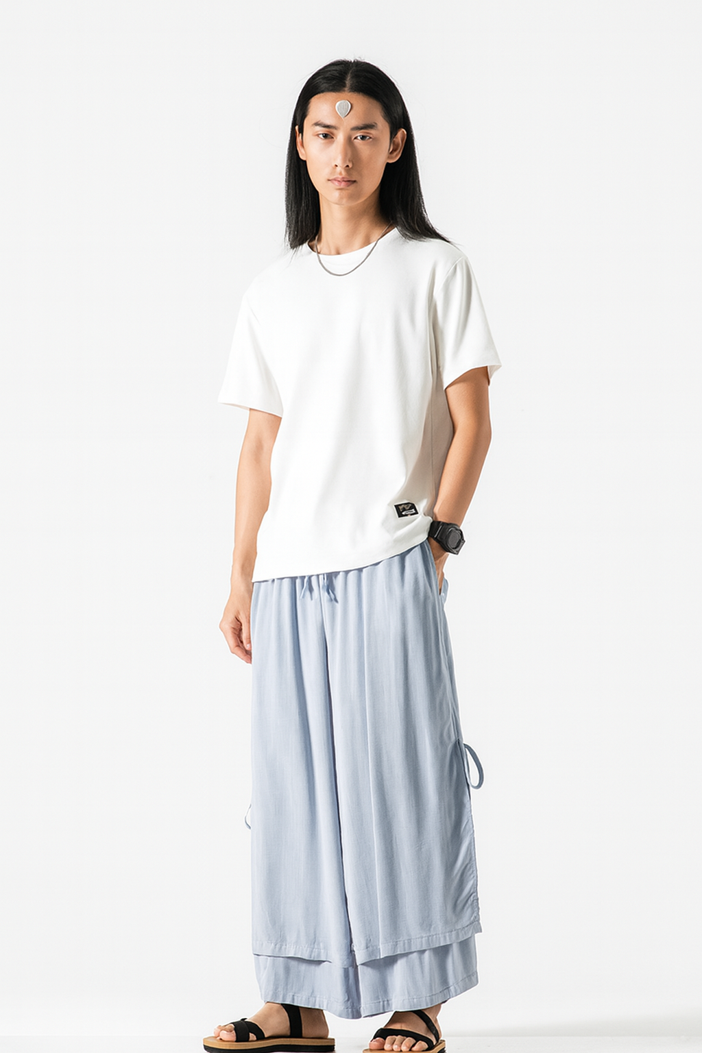 Japanese-Style Cotton Pants
