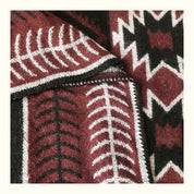 SNOW Textured Knit Warming Poncho