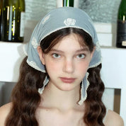 Princess sash with lace