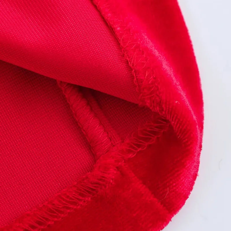 RED Red Maxi Evening Dress