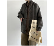 ג'קט עור וינטג' דגם JEO