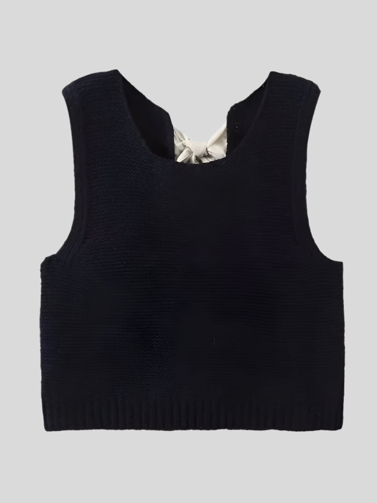 H Short Tie Vest