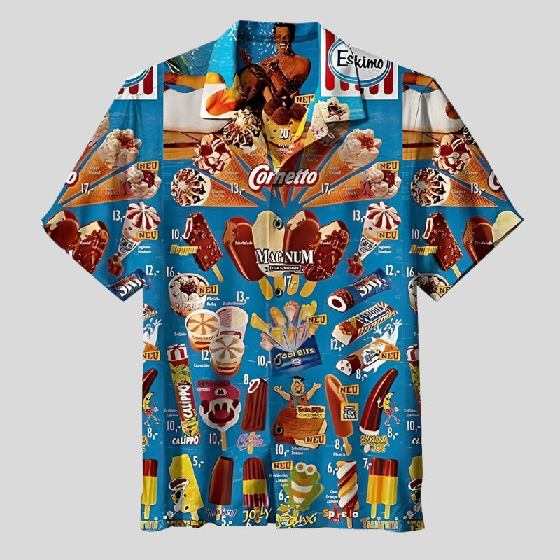Ice-Cream Print Shirt