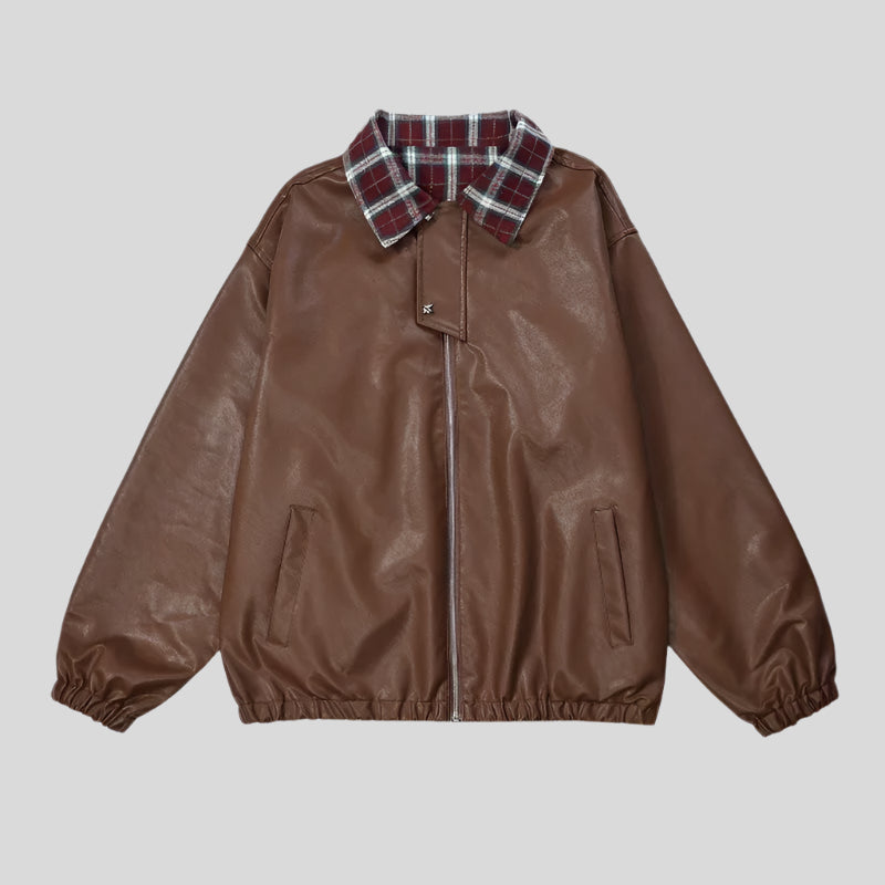 GIG Plaid Patch Jacket