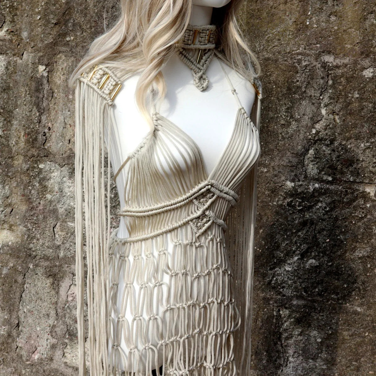 Hand-Made Festival Macram? Set