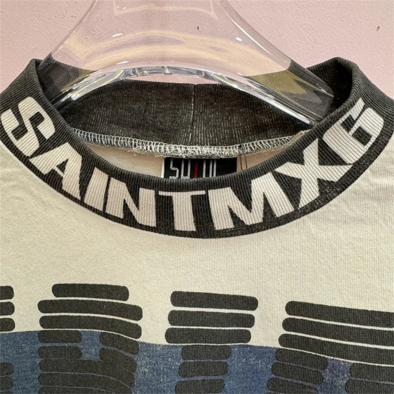 חולצה עם הדפס ושרוול ארוך UNISEX