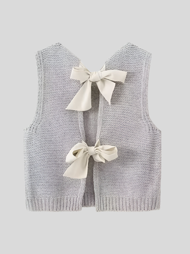 H Short Tie Vest