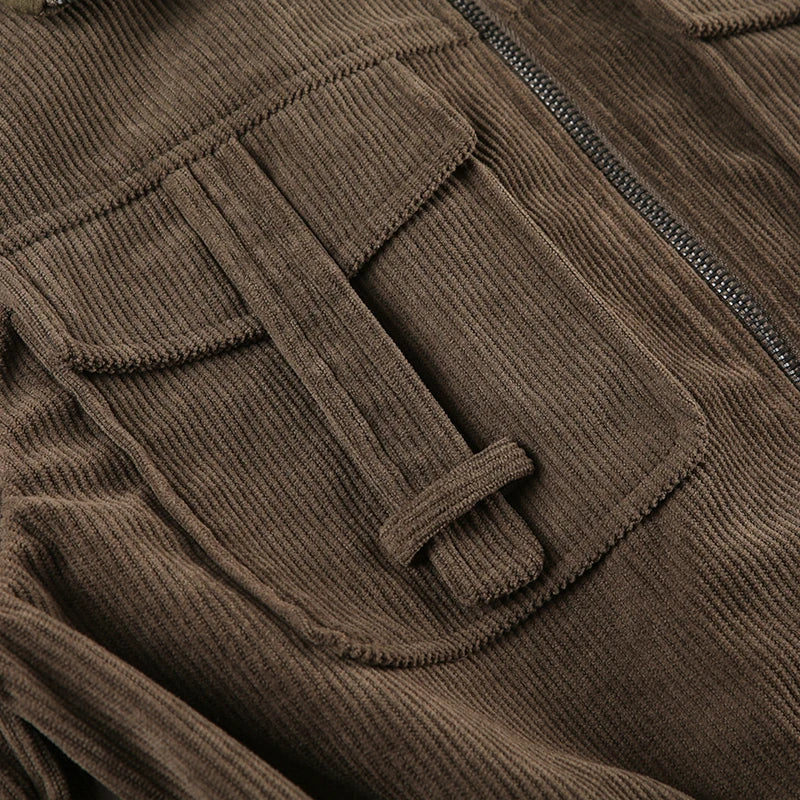 ג'קט חום וינטג' דגם IOO