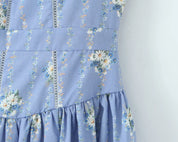Flora - Blue dress