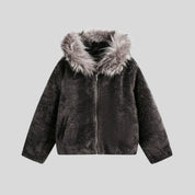 IP Fur-Trim Warm Parka