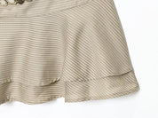 Fringed Mini Dress with Chain