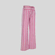 מכנס פסים וורוד דגם PINK