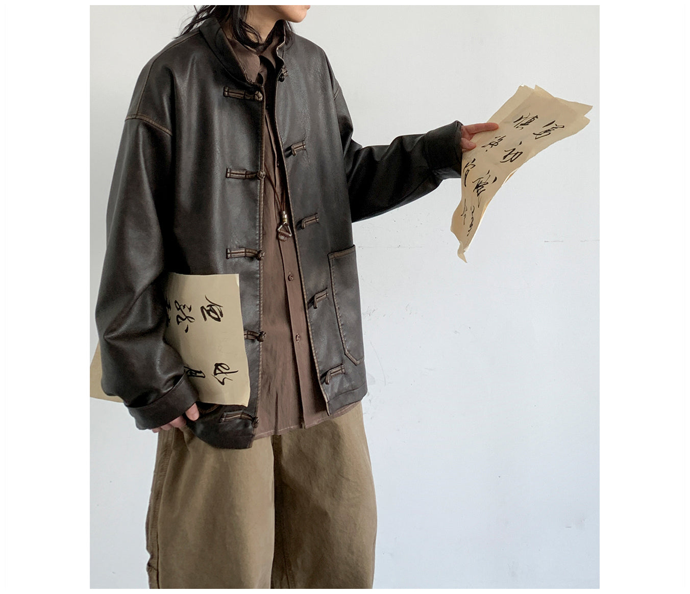 ג'קט עור וינטג' דגם JEO