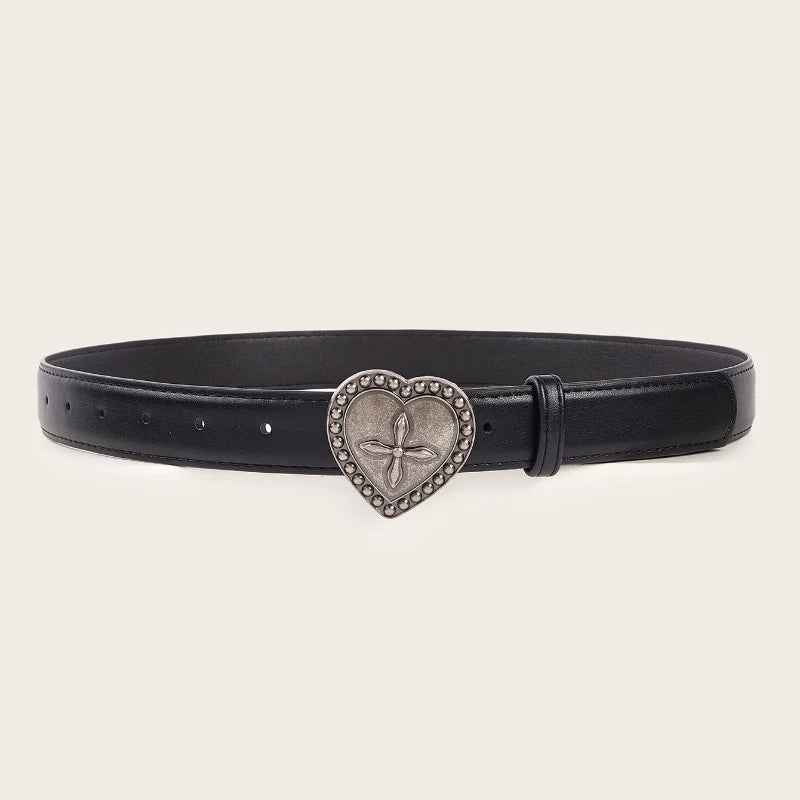 Heart Buckle Belt