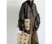 ג'קט עור וינטג' דגם JEO