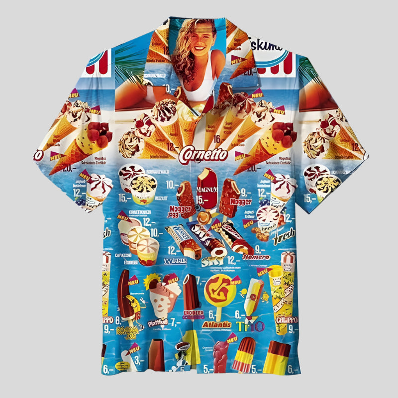 Ice-Cream Print Shirt
